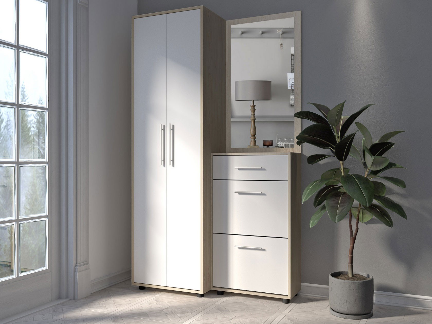 прихожая п3-3 +  тп-2 + шо-1