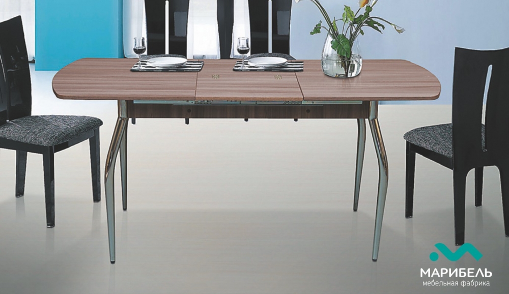 Раздвижные, раскладные столы из МДФ и ЛДСП: цены, фото