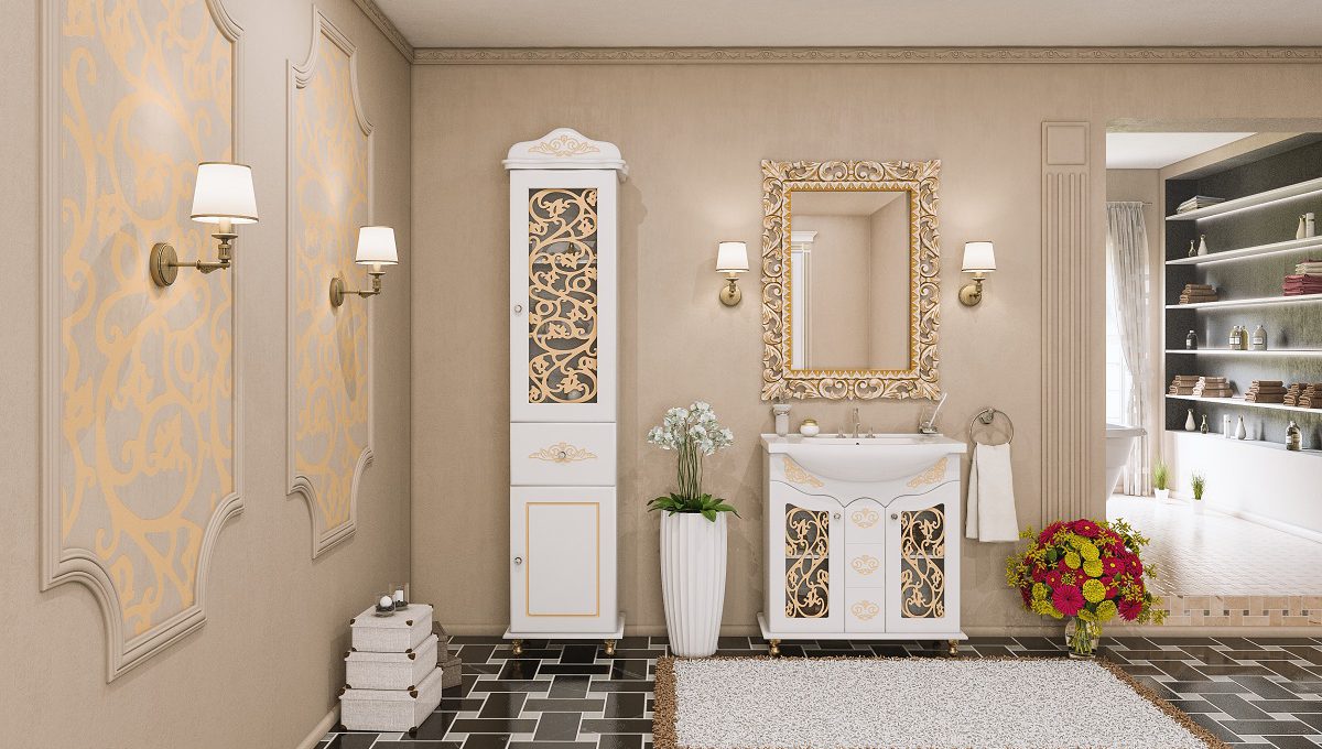 Набор мебели для ванной комнаты «Жозефина» КМК 0541