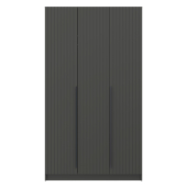 шкаф 3-х дверный 67.12 брандо лдсп/мдф графит