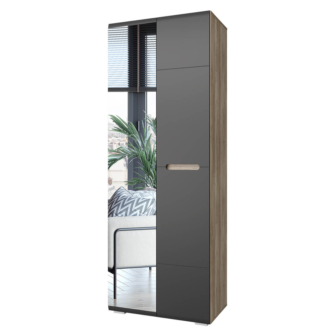 шкаф 2-х дверный наоми шк-22