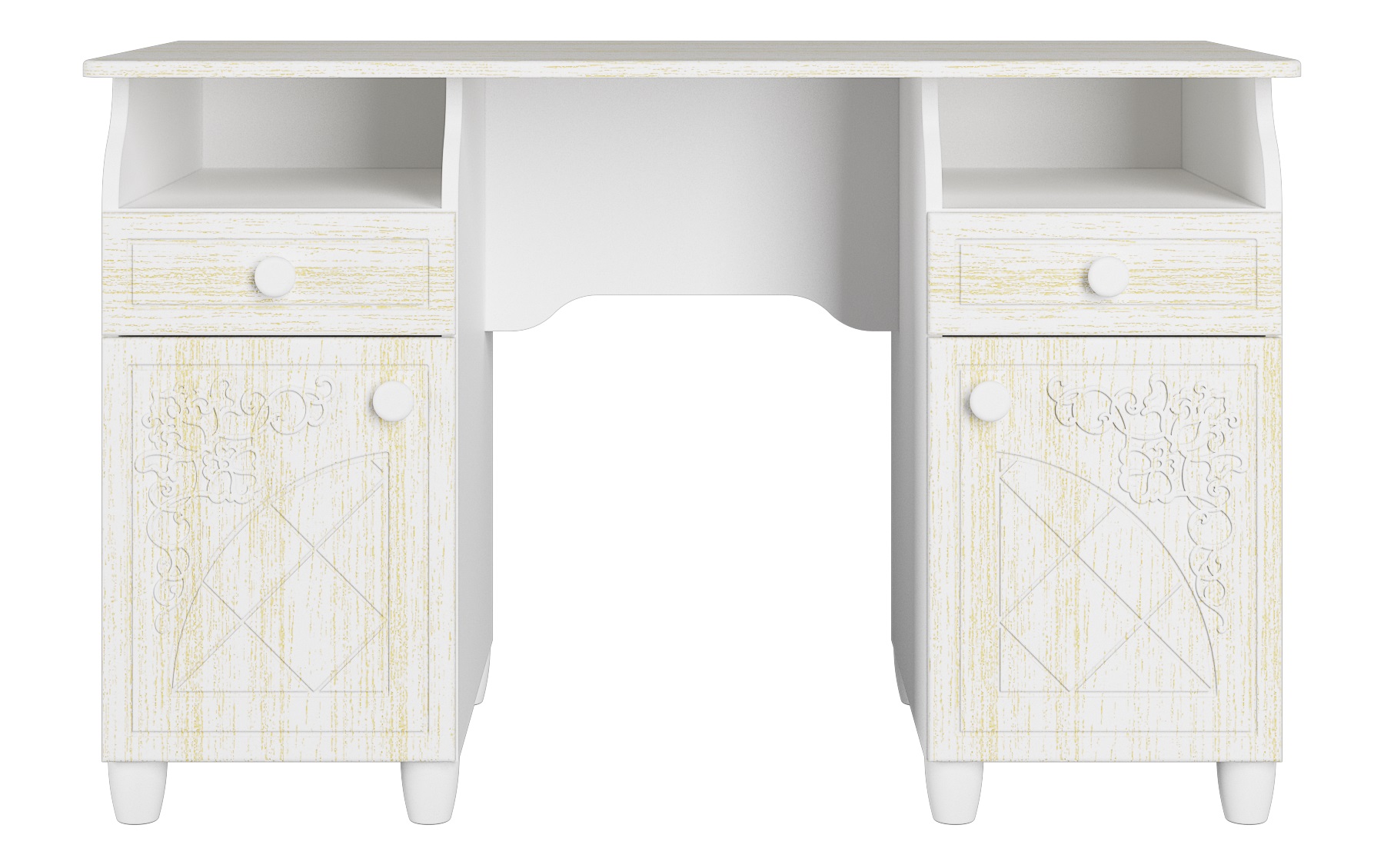 Стол письменный с тумбами Соня Премиум СО-23 — купить за 11807.00 руб ...