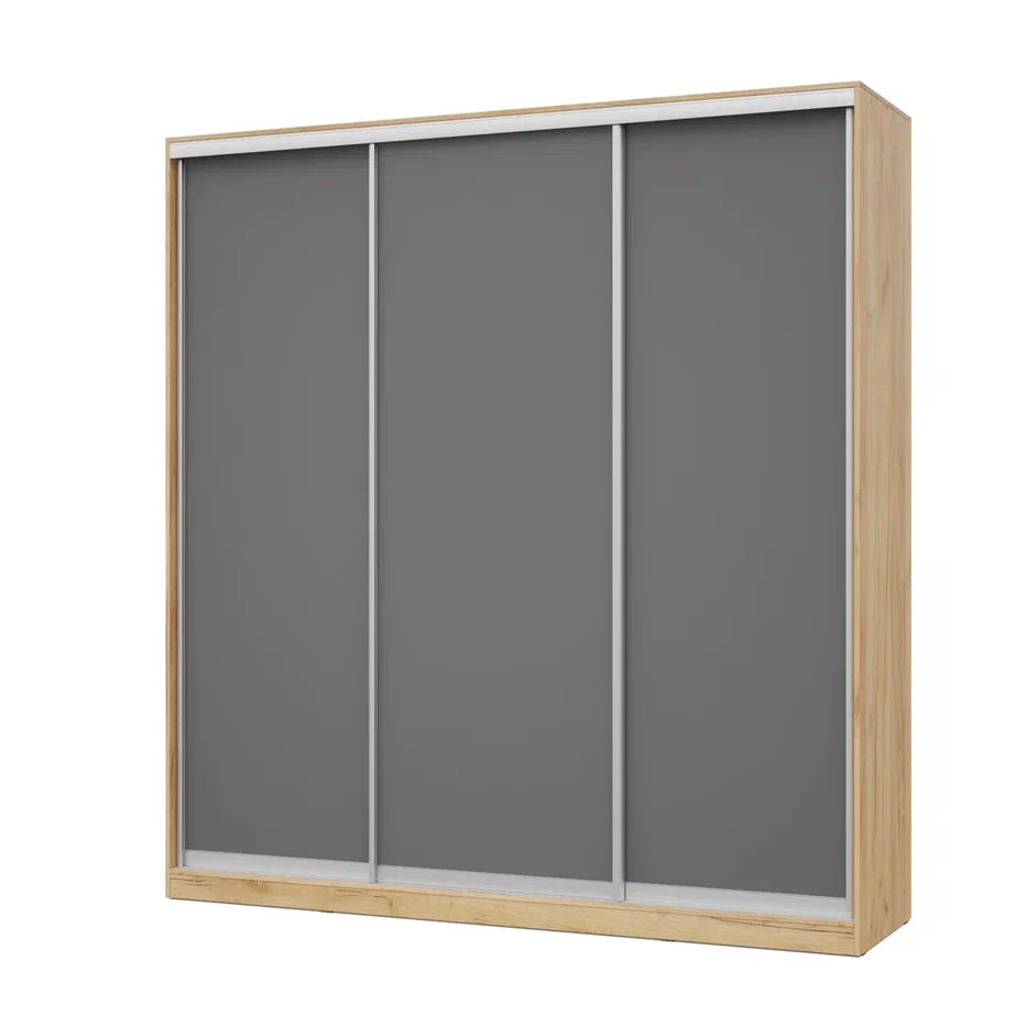 шкаф-купе роланд р221 золотой дуб/графит