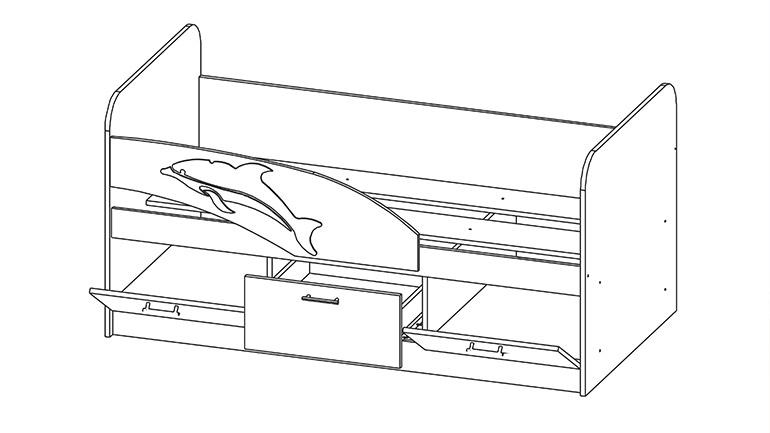 Инструкция по сборке кровати дельфин 2