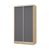 шкаф-купе роланд р131 золотой дуб/графит