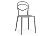 пластиковый стул simple gray
