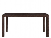стол из искусственного ротанга на металлическом каркасе сеул seoul арт.75745