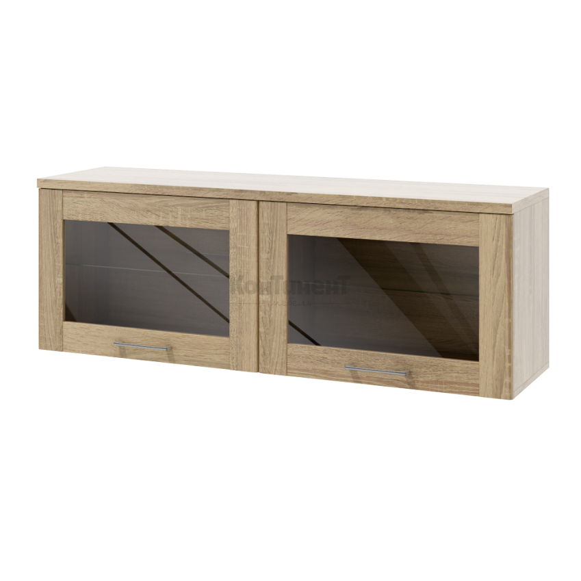 шкаф навесной с 2-мя дверками сэндай с-62