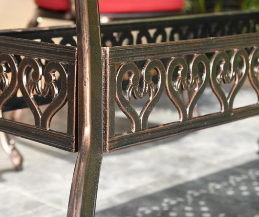 Обеденная группа из алюминия стол Древний путь+8 кресел Вулкан - купить за 174750.00 руб.