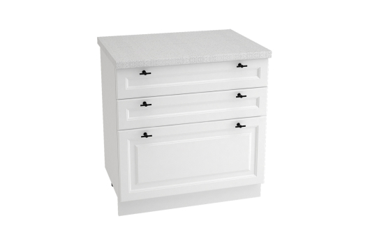 Стол с тремя ящиками №43 Ницца Royal ШН3Я 800 - купить за 20290.00 руб.