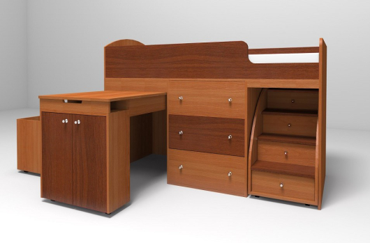 Кровать чердак Малыш+ - купить за 25720.00 руб.