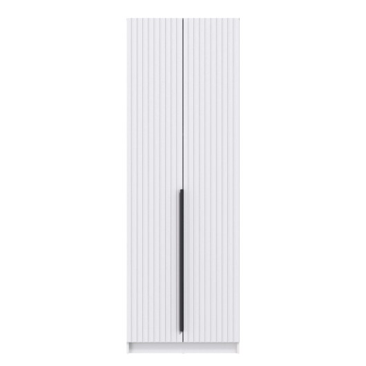 Шкаф 2-х дверный 67.10 Брандо ЛДСП/МДФ Белый - купить за 15686.00 руб.