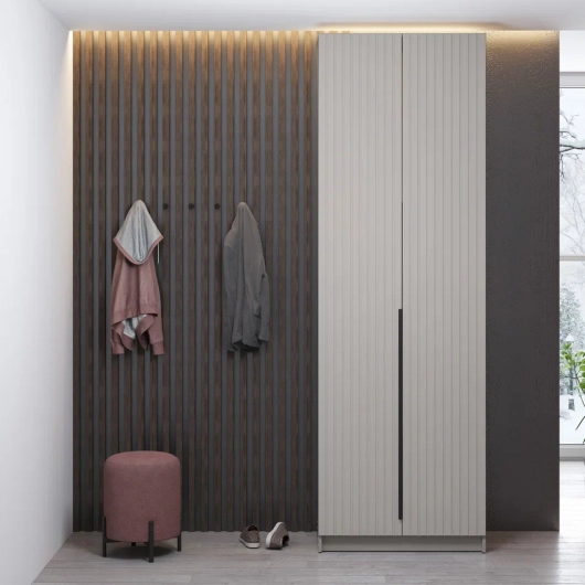 Шкаф 2-х дверный 67.17 Брандо ЛДСП/МДФ Кашемир - купить за 14826.00 руб.