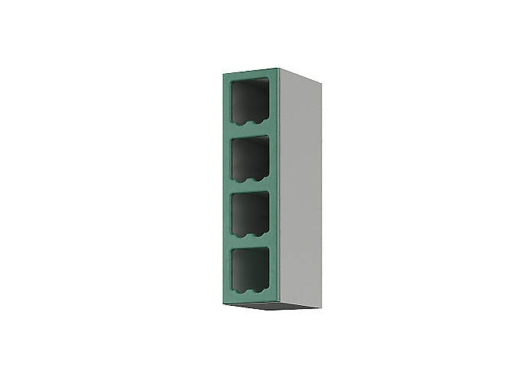 Шкаф верхний бутылочница №5 Лондон ШВБУ 200 - купить за 2881.00 руб.