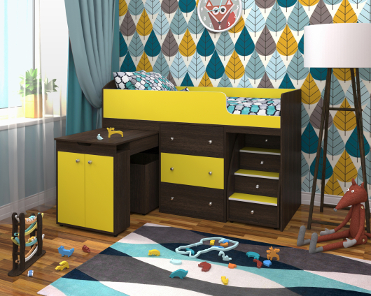 Кровать чердак Малыш+ - купить за 25720.00 руб.