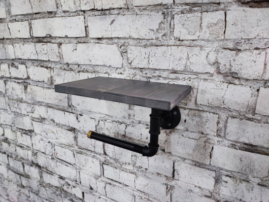 Держатель туалетной бумаги с полочкой Т1 - купить за 0.00 руб.