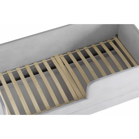 Кровать Молли Велюр Ультра Смог - купить за 31799.00 руб.