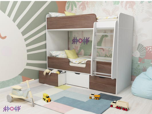 Кровать двухъярусная «Малыш Двойняшка» - купить за 0.00 руб.