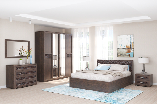 Спальня Кэт 4 (вариант 1) - купить за 97895.00 руб.