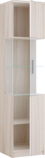 Шкаф со стеклом Модерн 17.08 - купить за 4300.00 руб.