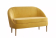 Диван Комо велюр Ультра Мустард - купить за 24399.00 руб.