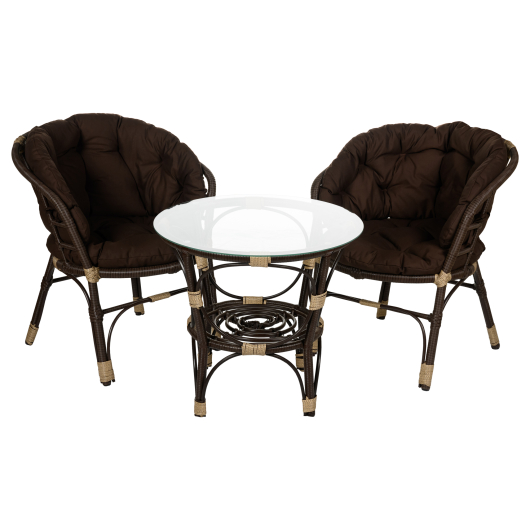 Комплект кофейный Багама 2+1 - купить за 29048.00 руб.