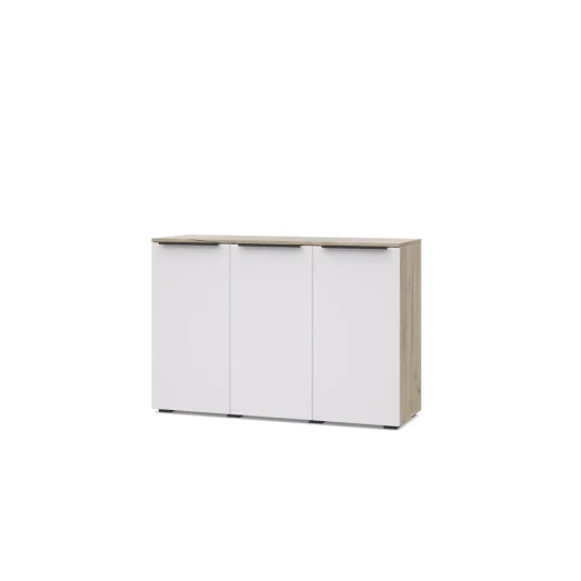 Тумба Харди Х83 Серый дуб/Белый - купить за 7545.00 руб.