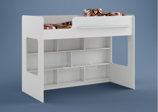Кровать-чердак Легенда 26 белая - купить за 21130.00 руб.