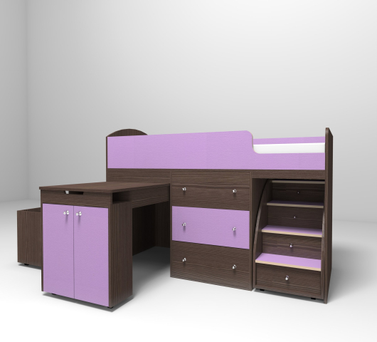 Кровать чердак Малыш+ - купить за 25720.00 руб.