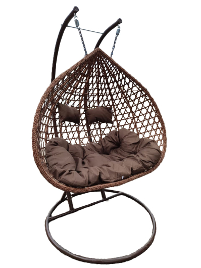 Подвесное кресло МД-1028DB коричневое - купить за 28050.00 руб.