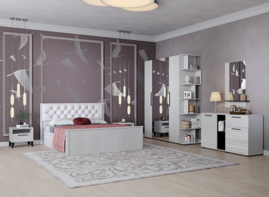 Спальня Модена Domani (вариант 4) - купить за 90248.00 руб.