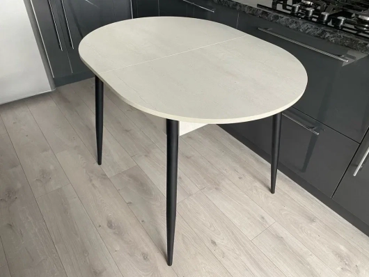 Стол обеденный Стиль 1 опора чёрная - купить за 0.00 руб.