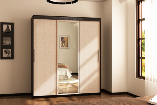 Шкаф-купе 3-х дверный 1,72 м арт. 012 - купить за 25375.00 руб.