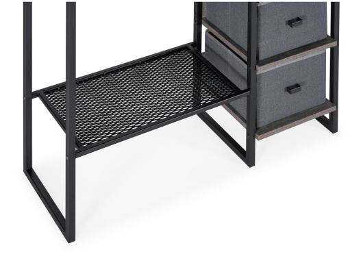 Прихожая Берли дуб рошелье / черный матовый - купить за 0.00 руб.