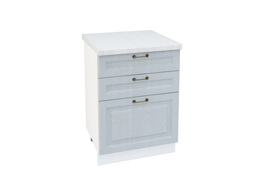 Стол с тремя ящиками №42 Ницца ШН3Я 600 - купить за 9974.00 руб.