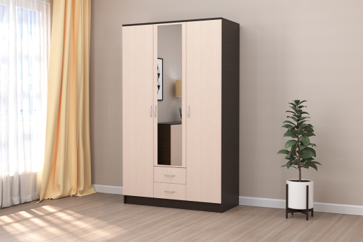 Шкаф 3-х створчатый Кэт 7 - купить за 17588.00 руб.