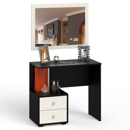 Стол косметический с зеркалом Камелия - купить за 7274.00 руб.