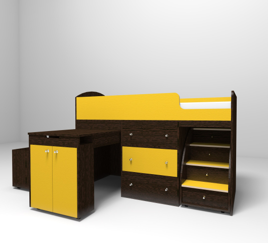 Кровать чердак Малыш+ - купить за 25720.00 руб.