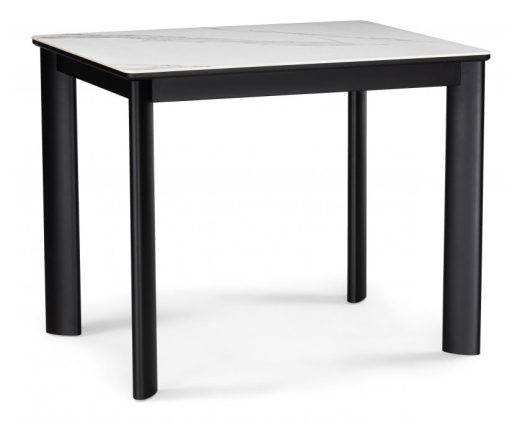 Керамический стол Кина alpine white/черный - купить за 30060.00 руб.