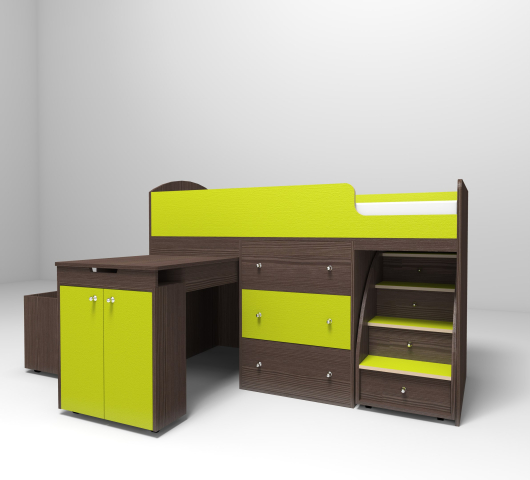 Кровать чердак Малыш+ - купить за 25720.00 руб.