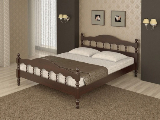 Кровать Каролина с изножьем - купить за 20369.00 руб.