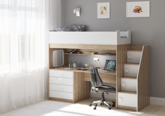 Кровать-чердак Легенда C605.3 - купить за 41770.00 руб.