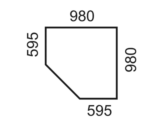Шкаф угловой с полками Оливия - купить за 33499.00 руб.