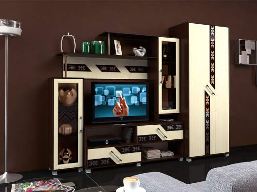 Центральная секция гостиной Зодиак - купить за 22227.00 руб.