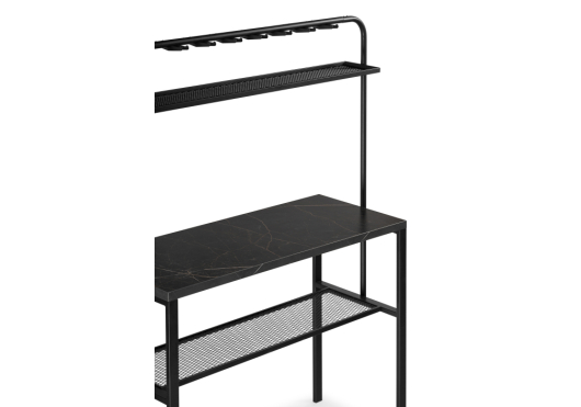 Барный стол Нари файерстоун / черный матовый - купить за 19580.00 руб.