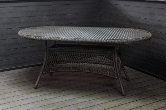 Стол овальный из ротанга МЭДИСОН «MADISON» арт.79903 - купить за 38100.00 руб.