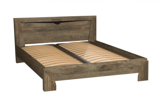 Кровать двойная 33.09 Лючия с ортопедическим основанием - купить за 14716.00 руб.