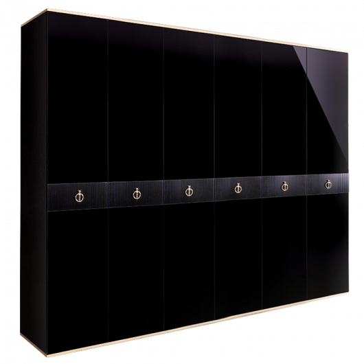 Шкаф 6-ти дверный без зеркал Rimini Solo РМШ2/6 (s) - купить за 130890.00 руб.
