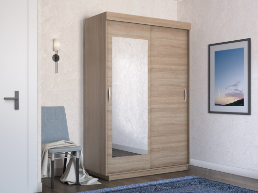 Шкаф-купе 2-х дверный Лайт - купить за 14575.00 руб.
