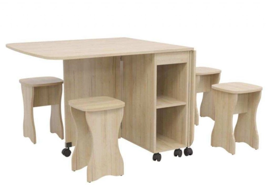 Стол книжка с табуретами 1-6701 - купить за 0.00 руб.